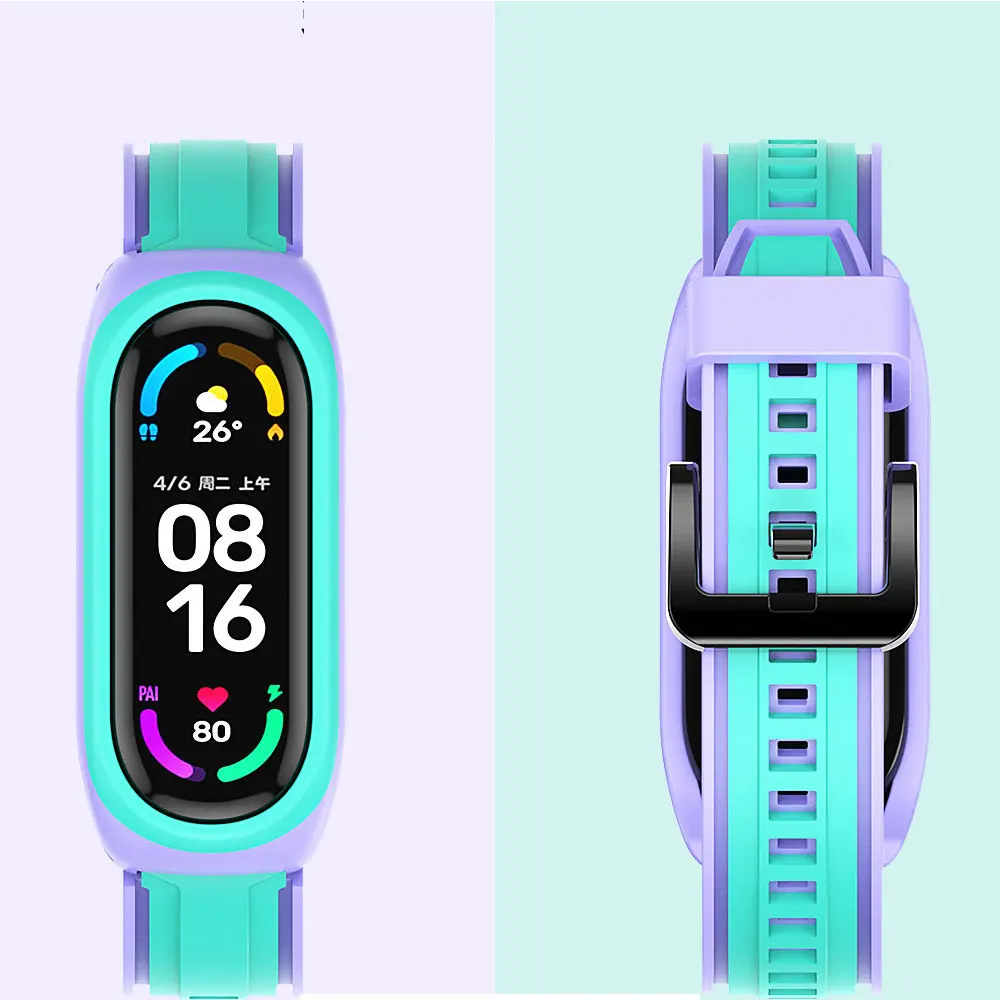 Dây Đeo Đồng Hồ Cho Xiaomi Mi Band 3 4 5 6 Đeo Tay Vòng Tay Dây Đeo Tay MiBand 3 4 Band5 Band6 đồng Hồ Thông Minh Smartwatch Phụ Kiện