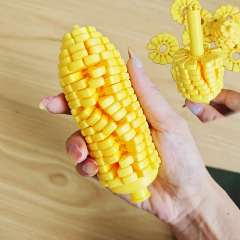 New Simulated Corn Stress Relief Toy Squeezable Rotatable Fun for Office and Student Stress Release Stress Reliever Toys Mini