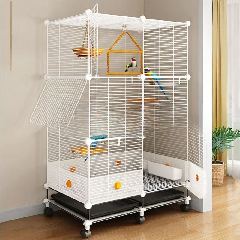 Decoration Feeder Bird Nest Accessories Hamster Decoration Bird Cage House Parrot Jaula Accesorios Decorative Home Cages