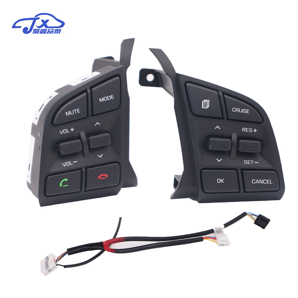 

For Hyundai Tucson 2016 2017 Steering wheel music button Bluetooth control switch96710 D35004X Remote Control Switch Left