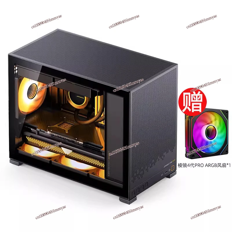 

Main Case Side Through Desktop Mini 240 Water Cooled Computer MATX Compact Small Chassis