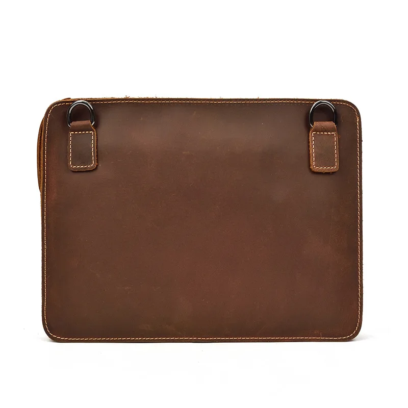 Top Quality Genuine Leather Clutch Bag Ipad Tablet Cover Bag With Shoulder Strap Shoulder A4 Shoulder Bags Clutch For Mini Ipad