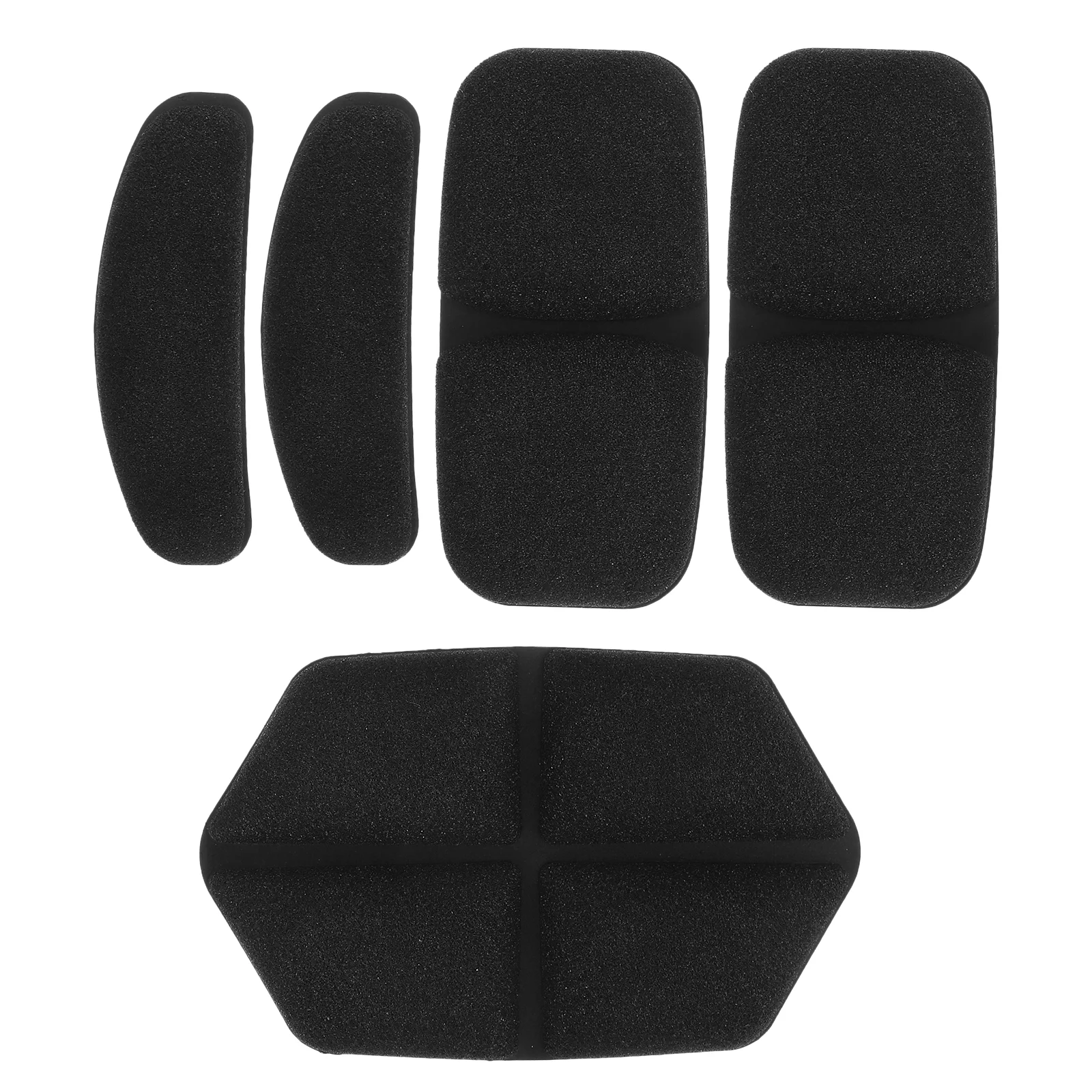 Sponge Lining Bike Accessories Football Padding Explosion-proof Black Pads