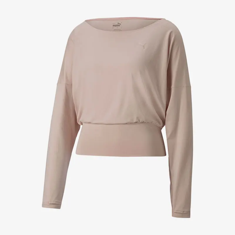 

Женская спортивная футболка Puma с круглым вырезом и длинными рукавами, новая осенняя коллекция, 522711-47