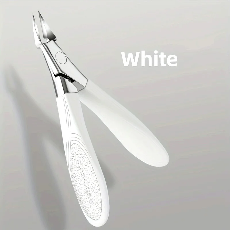 Coupe-ongles en acier inoxydable de qualité supérieure pour hypoallergénique épais, lames fines, barbe à découper pour une viande longue, idéale pour les hommes et les femmes