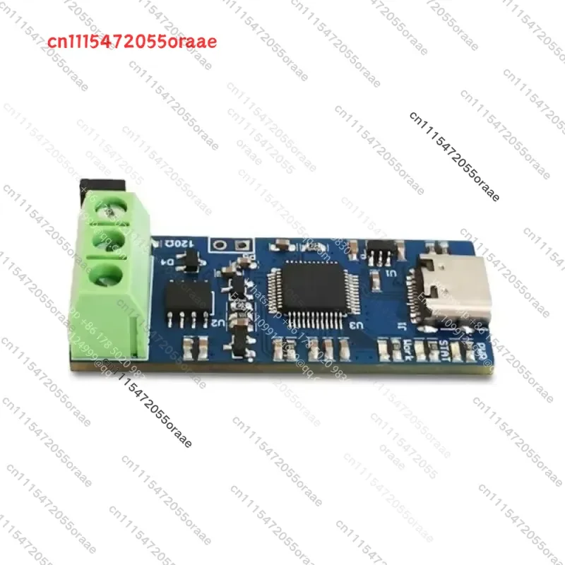 1 PC Industrial USB To CAN FD Bus Analyzer Module 5V Type-C Interface CAN Debugging Assistant Board