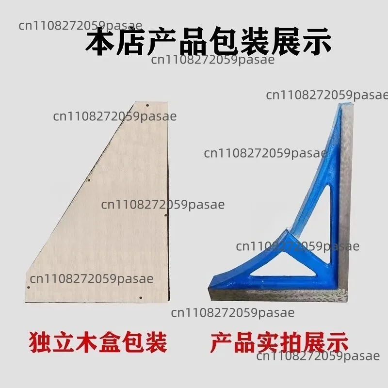 Cast iron angle ruler 90 degrees right inspection  angler fitter scribing multi-function thickened  ruler
