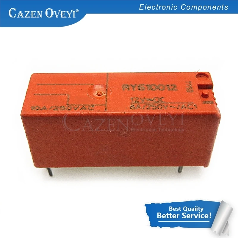 5pcs/lot Relay RY610012 12VDC 8A 5 DC12V In Stock