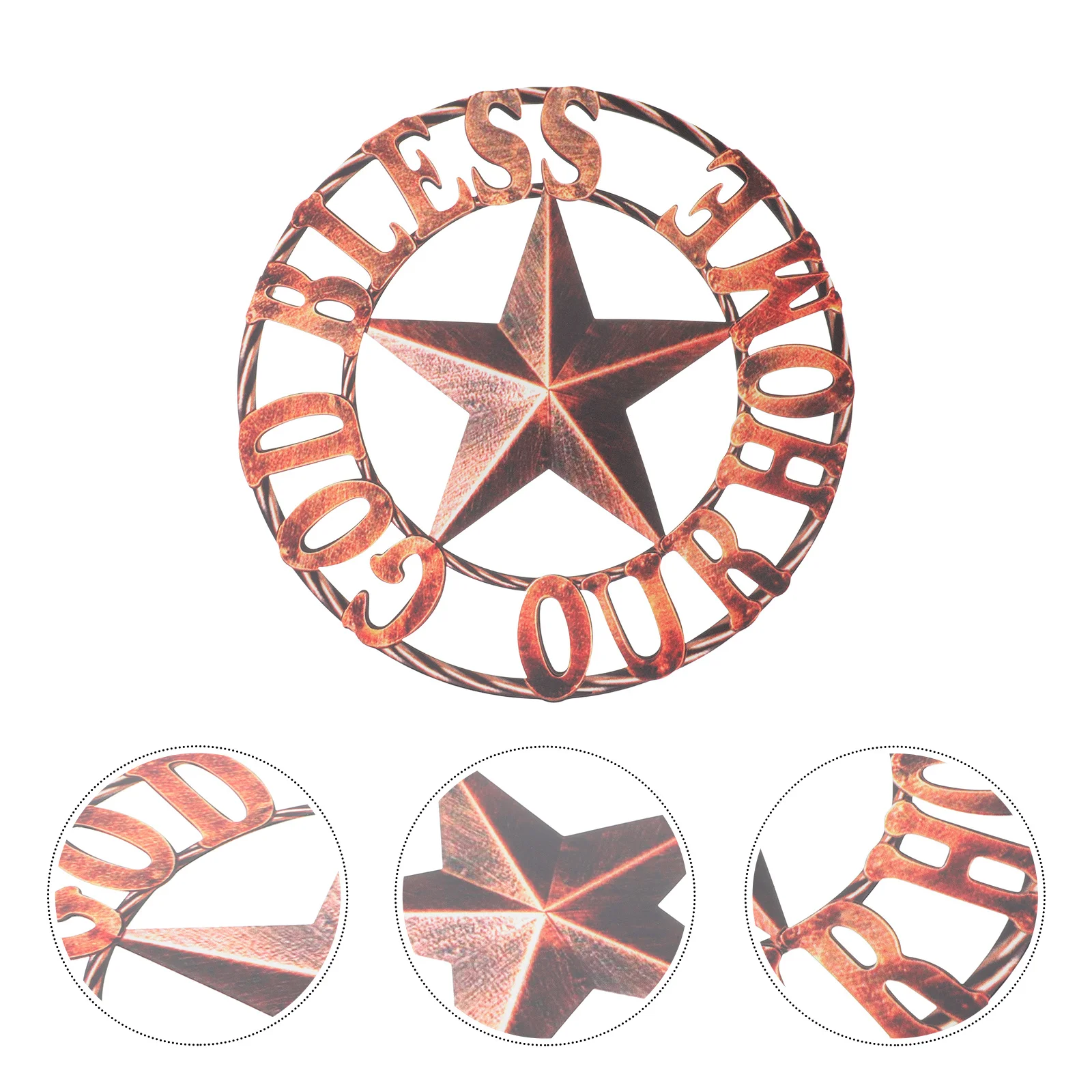 

Iron Wall Decoration Ornaments Hangings Country Decorations Home Pendant Vintage