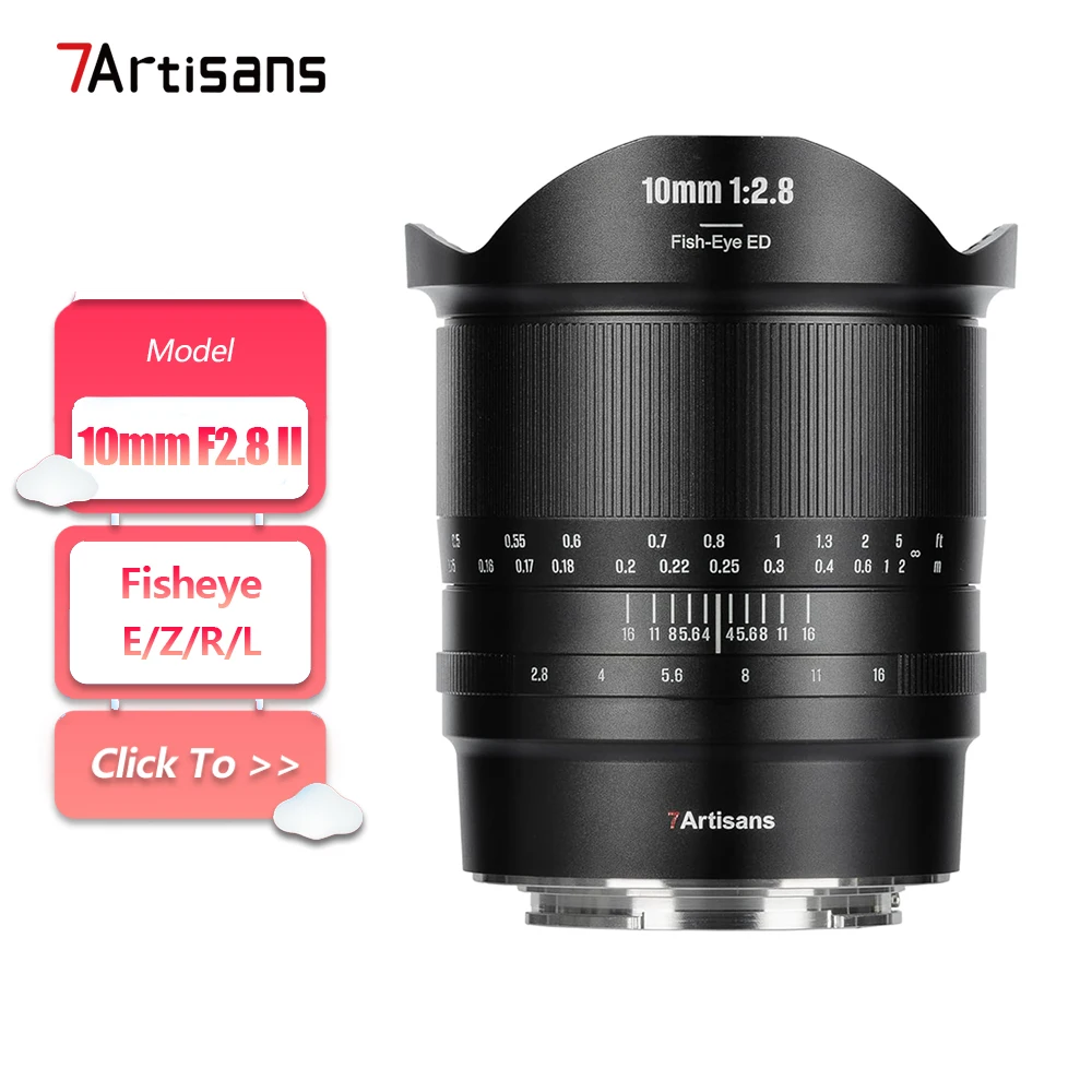 7Artisans 10Mm F2.8…