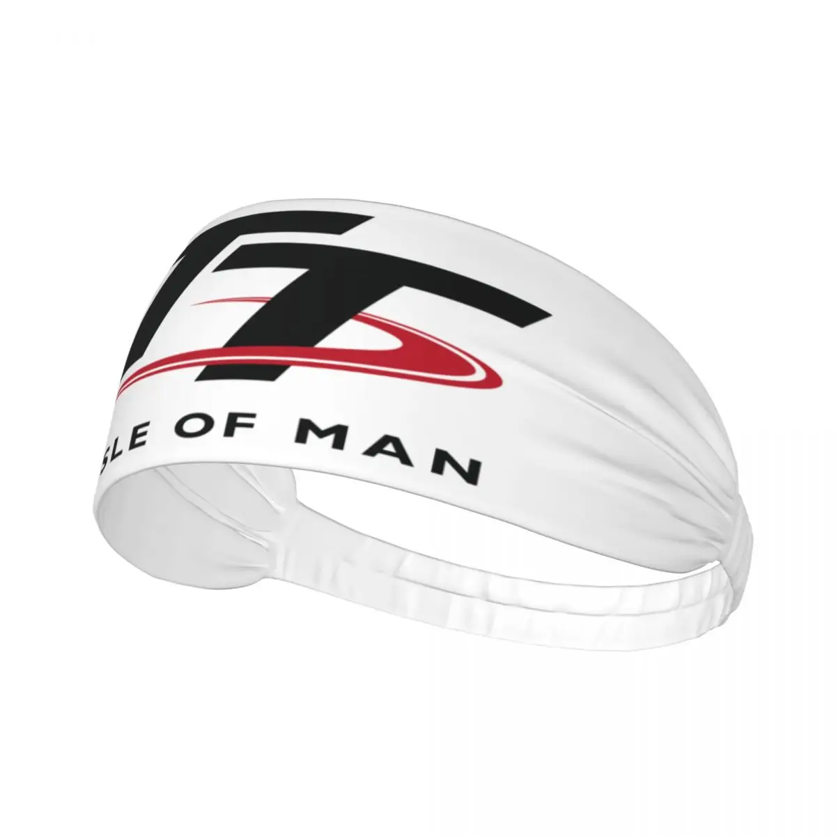 Custom Isle Of Man TT Races Sports Sweatband for Cycling Motorcycle Sport Absorbent Headband Women Men