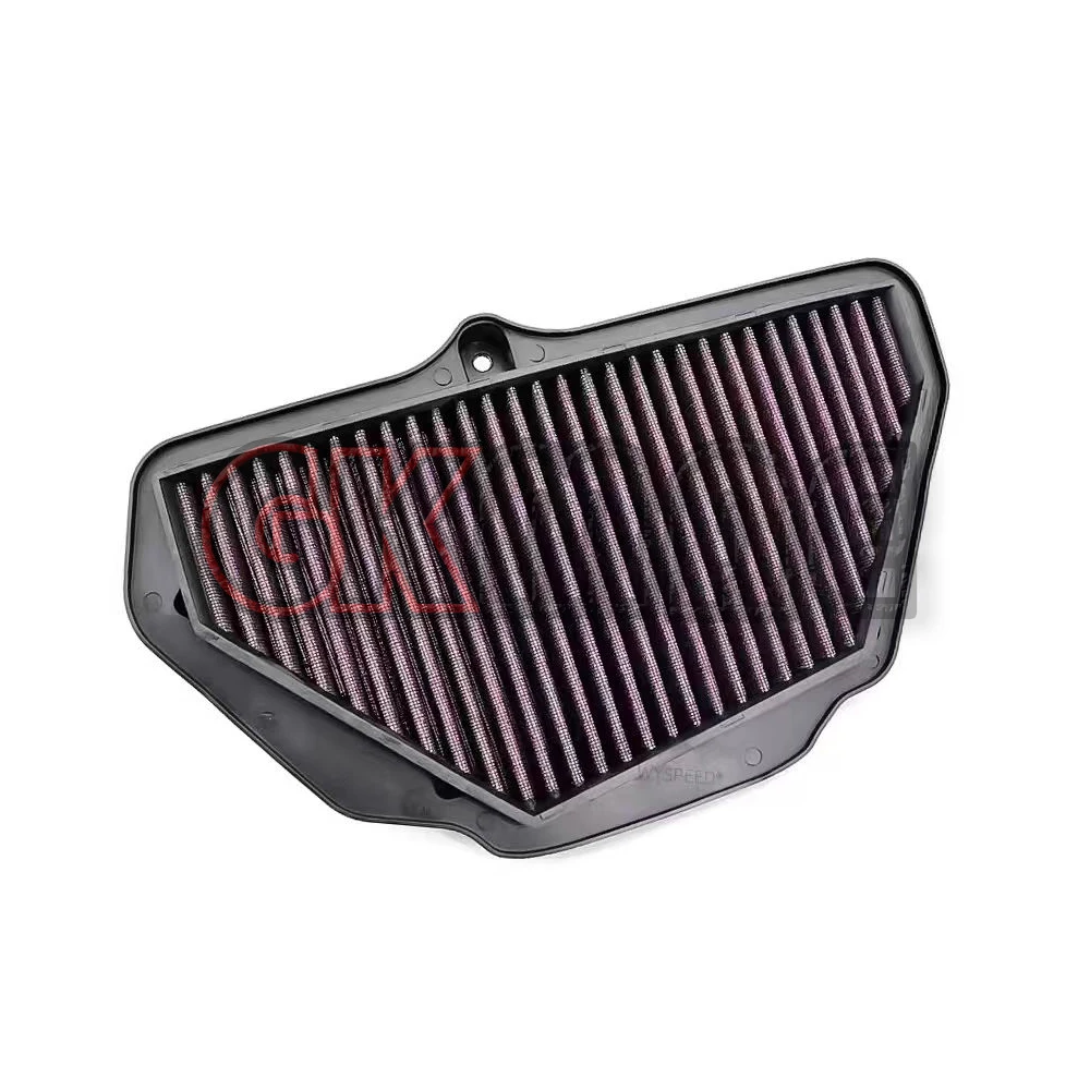 New For Ninja ZX-10R ZX10R 2016-2025 Motorcycle Modified High Flow Air Filter Washable Air Filter