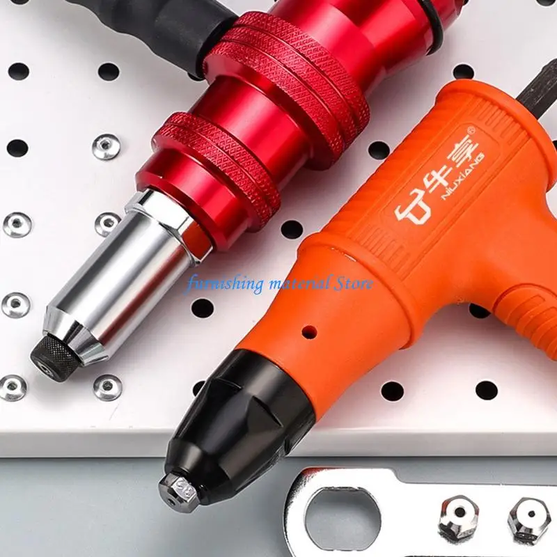 Y5GD Electric Rivet Adapter Cordless Riveting Tool Insert Nut Pull Rivet Tool Quickly