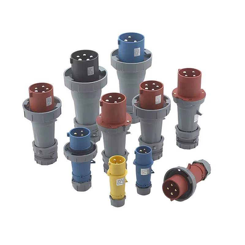 industrial socket plug ip67 IP44 waterproof electrical 16a 32a industrial 3p 4p male and female industrial plug and socket