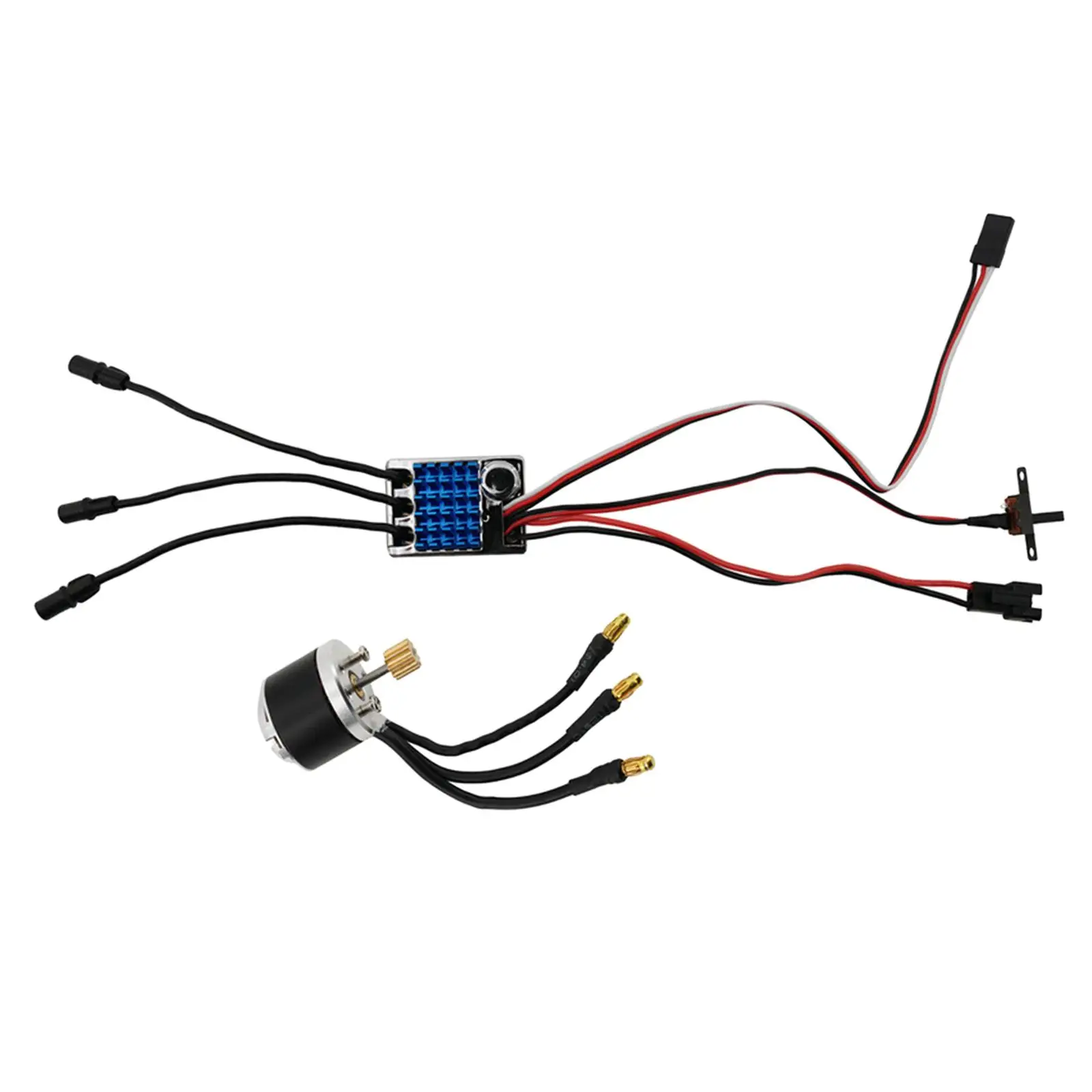 

Outrunner Brushless Motor and AM32 ESC Parameter Adjustable 2600kv Power Upgrade Kit for MN168 MN99S MN82 MN82Pro 1/12 RC Car