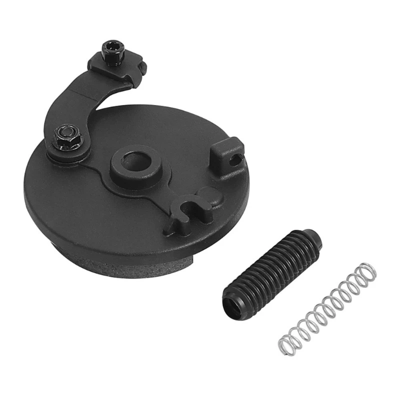 Front Wheel Drum Brake Front Wheel Hub Brake Cover Integrated Brake Pad Electric Scooter Accessories Easily to Install