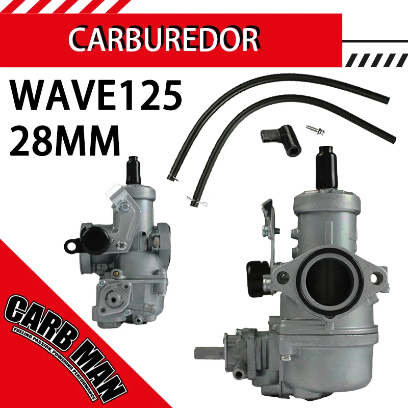 

28MM Motorcycle Carburetor For Keihin Honda Wave110 100 Xrm125 Wave125 BIG W125 WAVE DREAM EX5 Replacement Carb