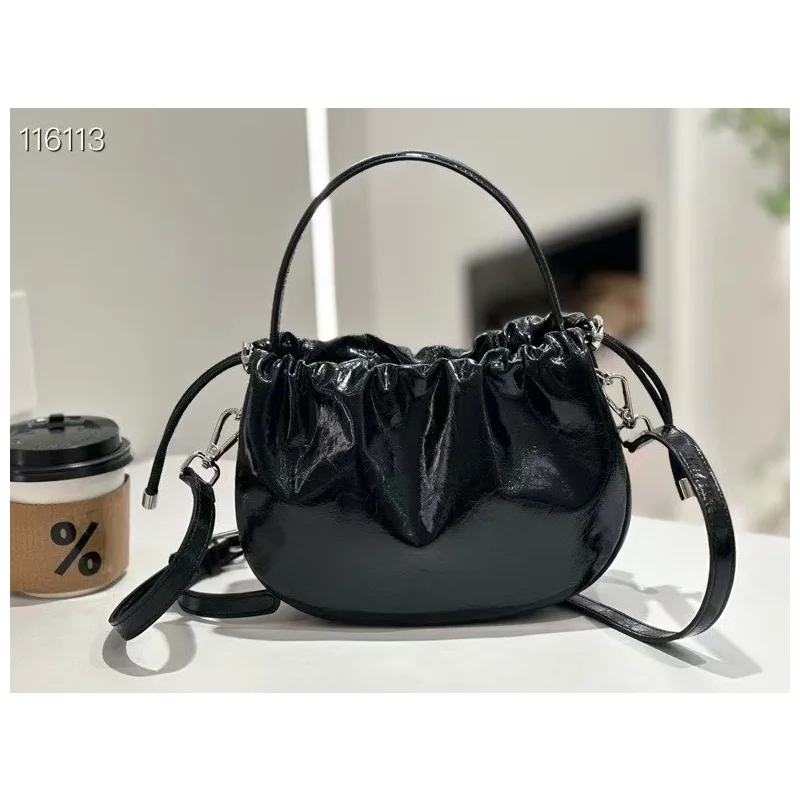 Genuine Cowhide Skin Bag Women Cross Body Daily Wearing Ornament Ladies Popular Angora Red New Fashion