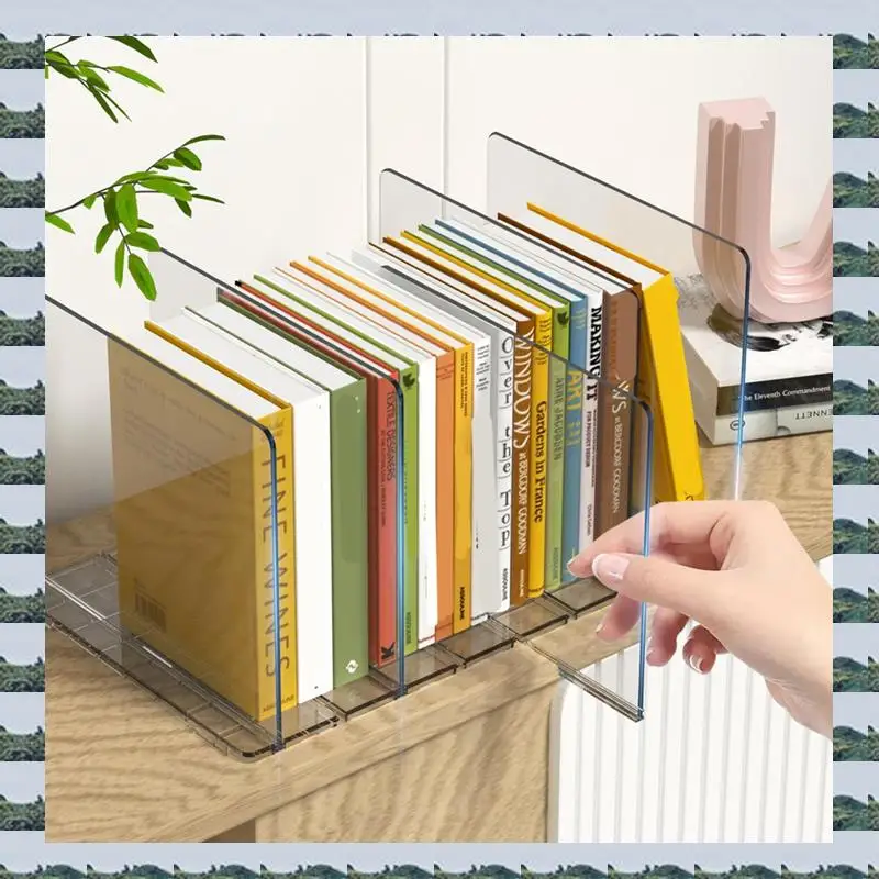 

Органайзер для кошелька, перегородки для полки для организации шкафа, регулируемые пластиковые органайзеры для сумок, прочный (2 шт., 4 слоя)