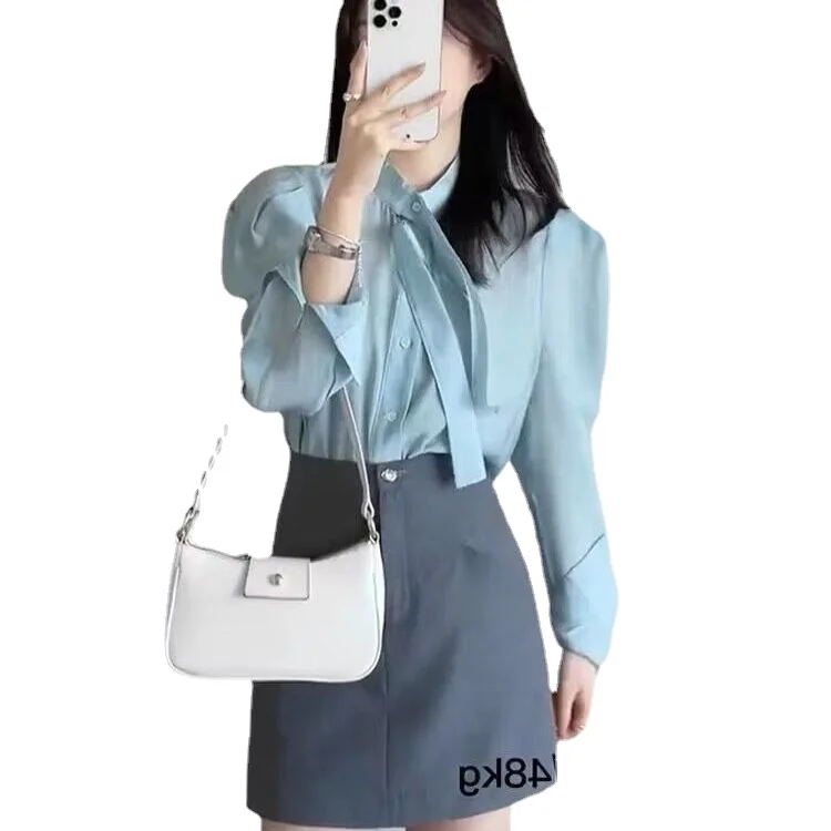 French Light Luxury Senior Sense of Fashion Commuter Career Half Skirt Two-piece Suit 2023 Spring and Summer Models Y2K