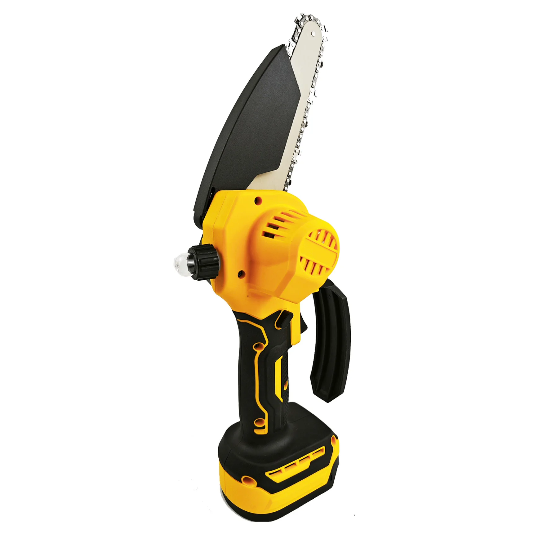 Mini motosserra para carpintaria, com lubrificador automático, elétrica, 6 polegadas, serra portátil, ferramenta elétrica para dewalt, bateria de 18v