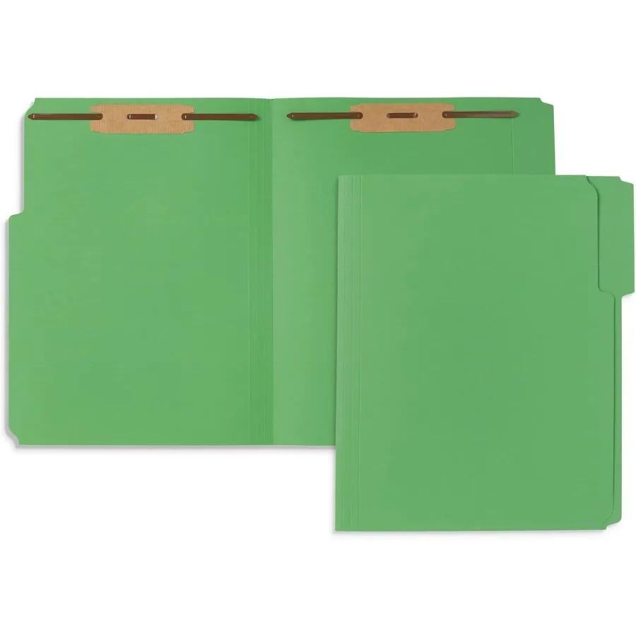 50 groene bestandsmappen voor een efficiënte organisatie van standaard medische bestanden Law Client-bestanden en Office-berichten