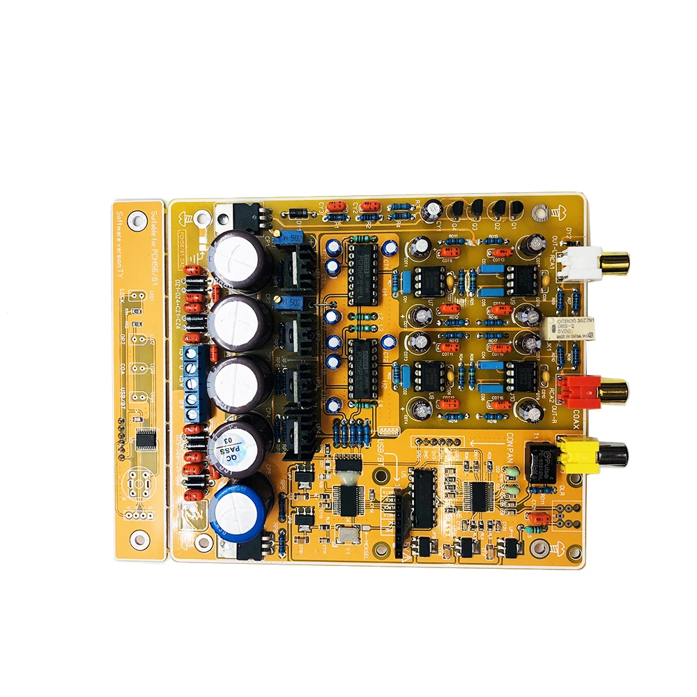 Nvarcher PCM56 Audio Decoder Board Coaxial Optical USB Bluetooth Interface IIS Input Compatible PCM61