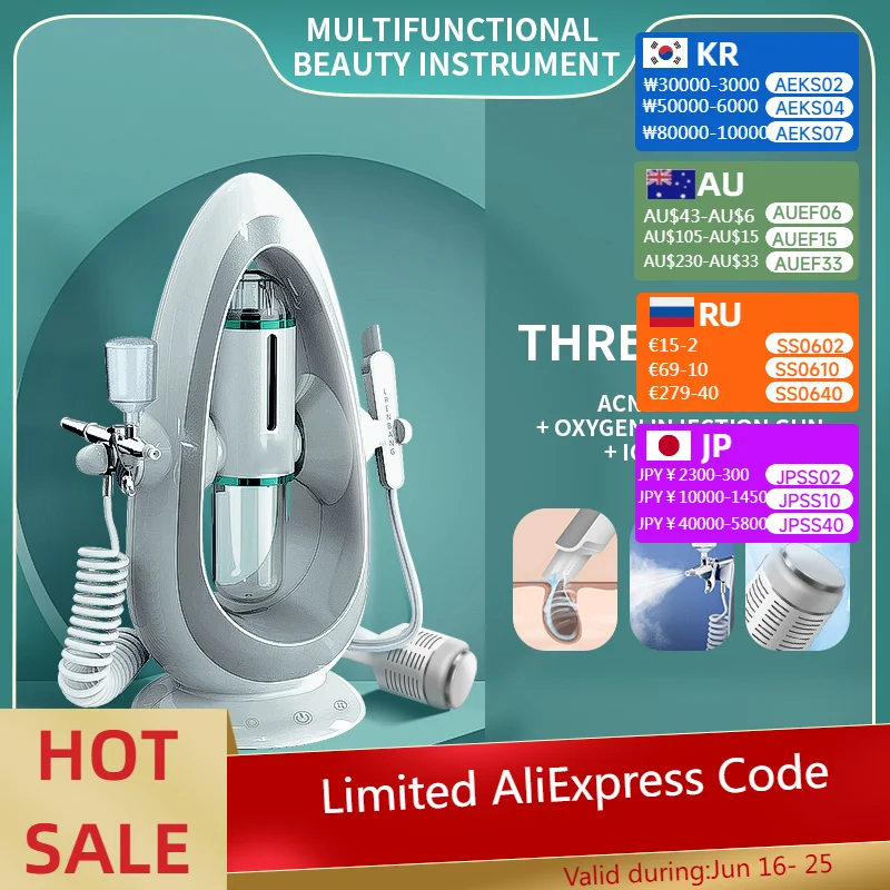 

Small Bubble Beauty Instrument Electric Blackhead Cleaning Instrument Suction Device Oxygen Injection Instrument Moisturizing