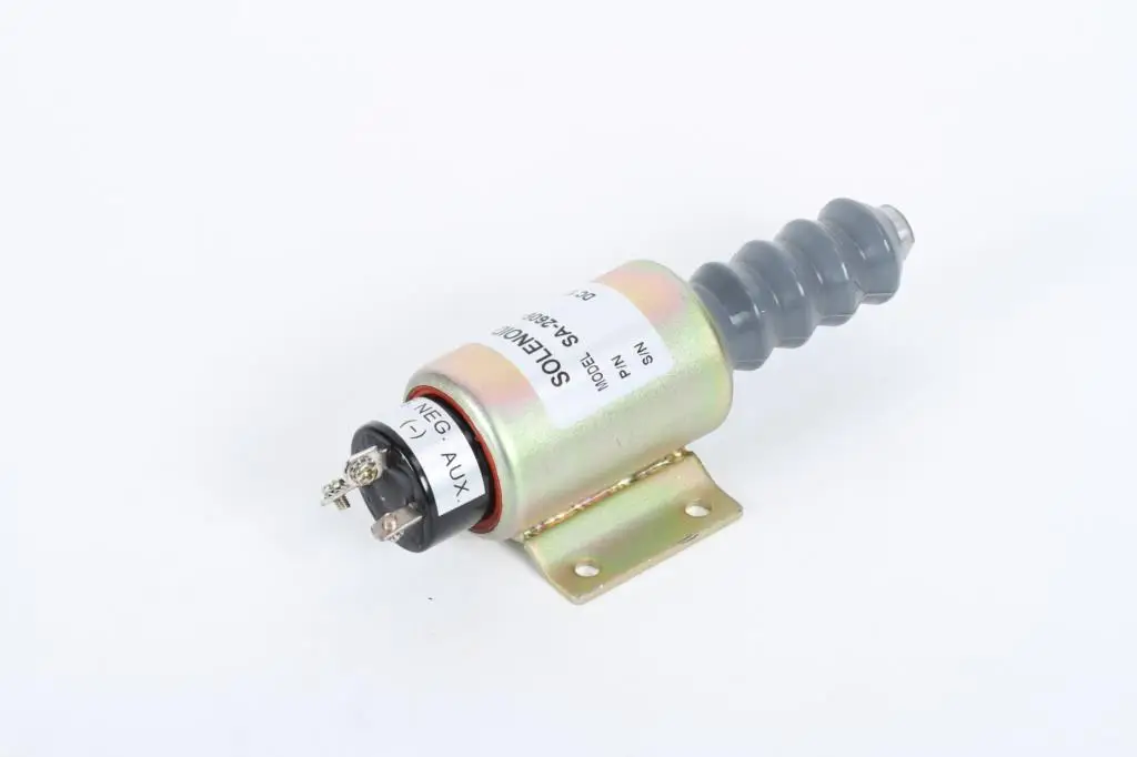 SA-2606-A Stop Solenoid 12V Fuel Shutdown Solenoid Valve for Mitsubishi mixer