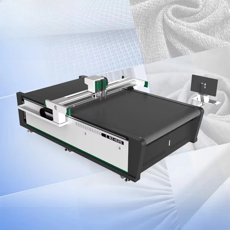 On Sale Rubber Gasket Cutting Work Cnc Oscillating Knife Cutting Line Automatic Fabric Cutting Machine