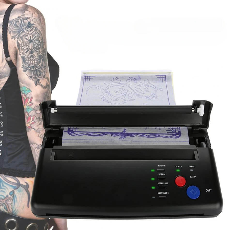 

Professional Tattoo Transfer Machine Transfer Printing Normal Tattoo Paper Copier Printer Drawing Thermal Stencil Tattoo Supply