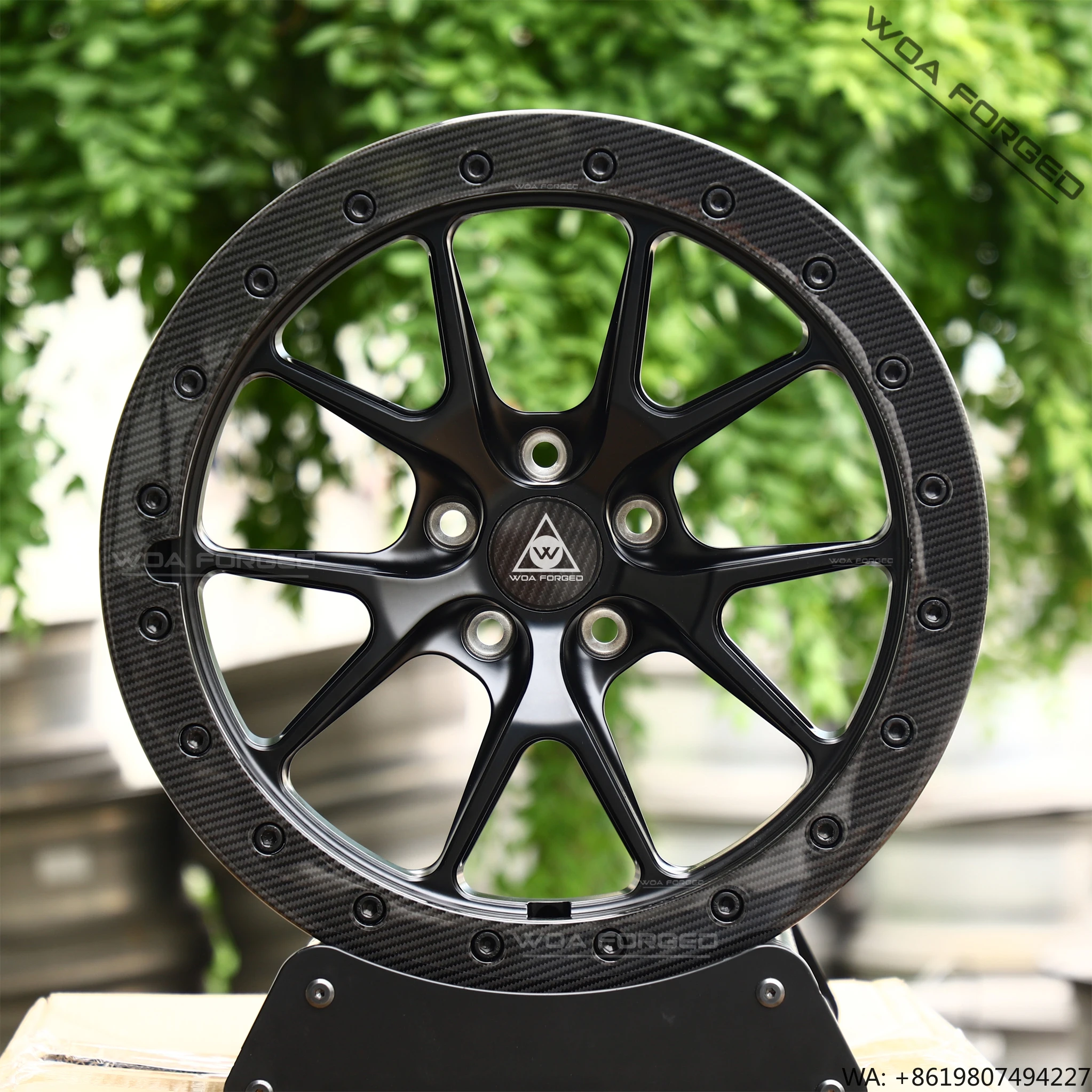 

WOAFORGED VS-5RS Muscular 18-22 Inch Forged Alloy Wheels Deep Dish Chrome Polished Beadlock for Passenger Cars Retrofit/Upgrade