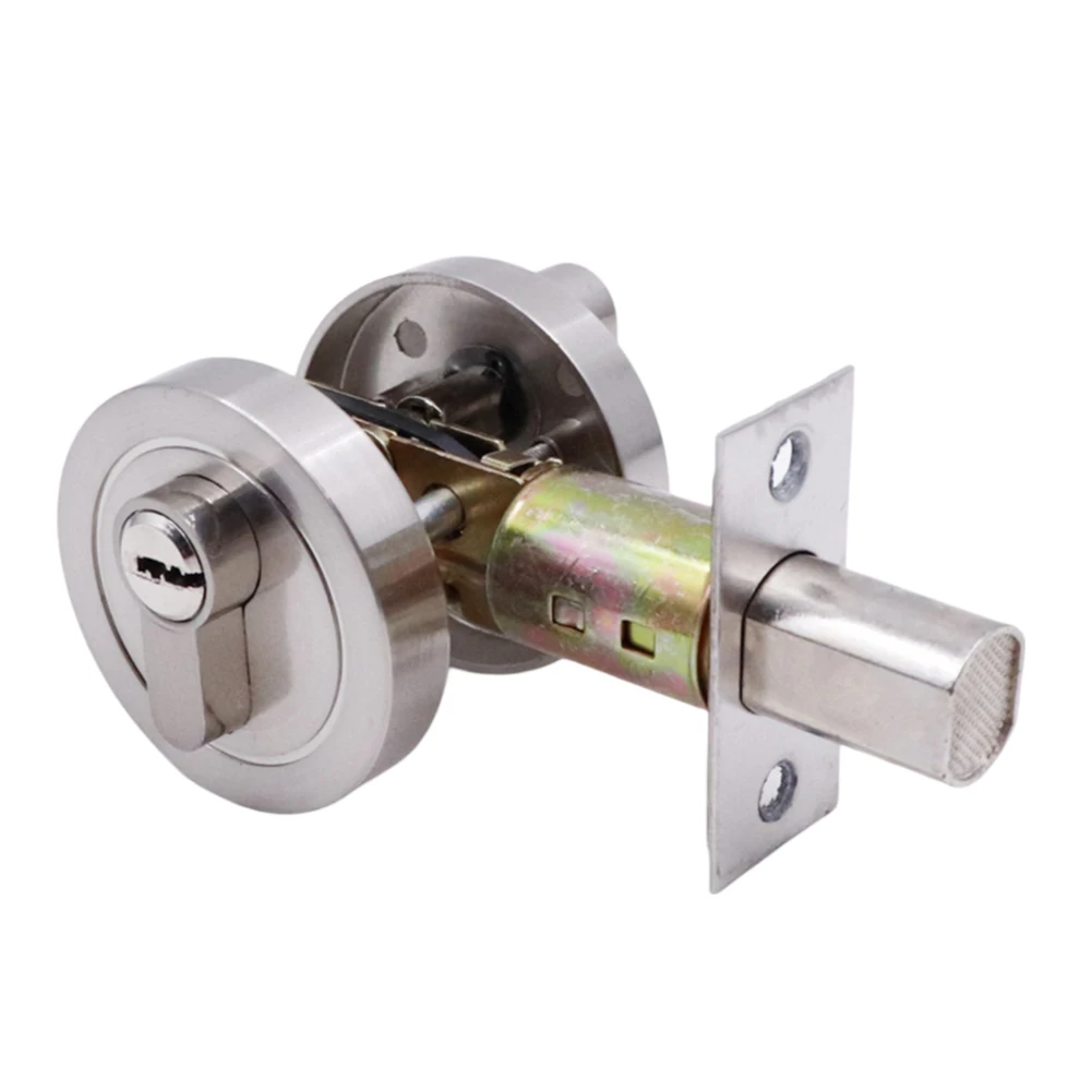 Indoor Door Lock Concealed Lock Anti-theft Solid Lock Internal Rotary Button Simple Installation As Shown In The Picture