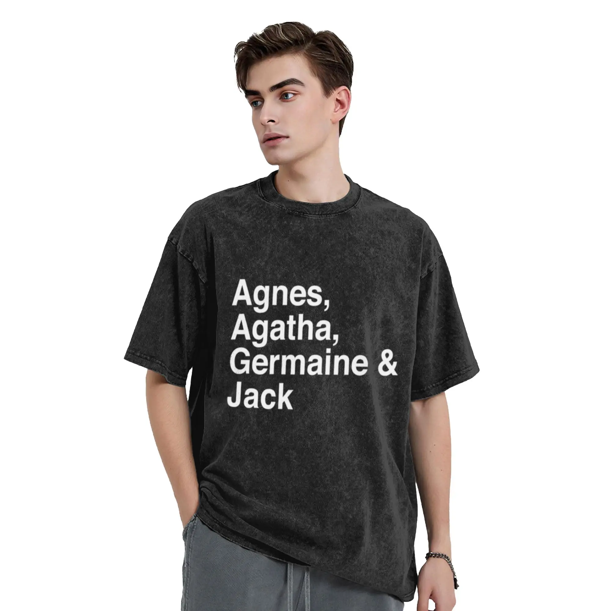 Biz Markie Unique Chic A Washed T Shirt Men's Women's Oversized Cotton Tees Tops