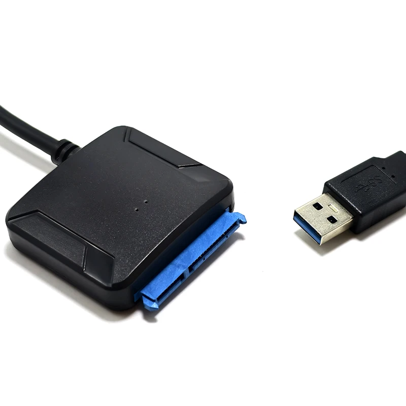 1PCS USB3.0 To SATA 3 Converter Cable External Hard Disk Adapter Wire For 2.5 3.5 Inch Desktop Laptop SSD HDD Connection