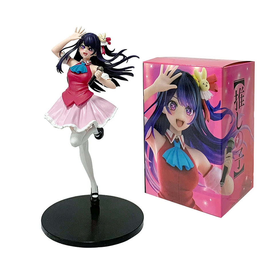 Figurki anime Oshi No Ko 19 cm, figurki Hoshino Ai, figurki Hoshino Ruby/Rubii, figurki Arima Kana, modele PVC, kolekcja ozdób, zabawki, prezenty