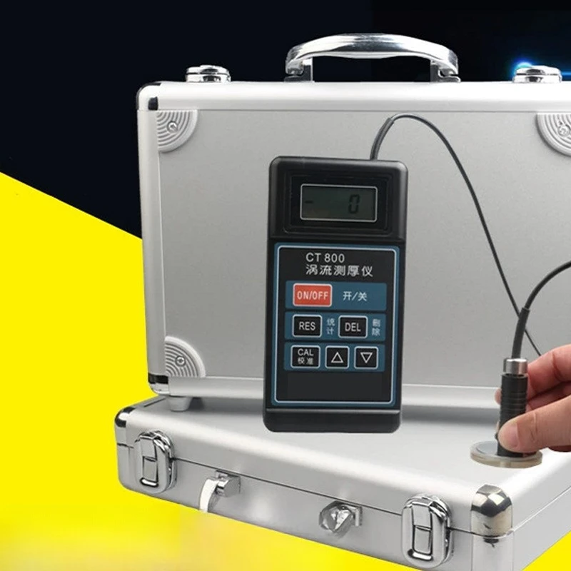 CT800 Eddy Current Thickness Gauge Aluminum Alloy Aluminum Anodized Paint Film Coating Thickness Gauge Aluminum