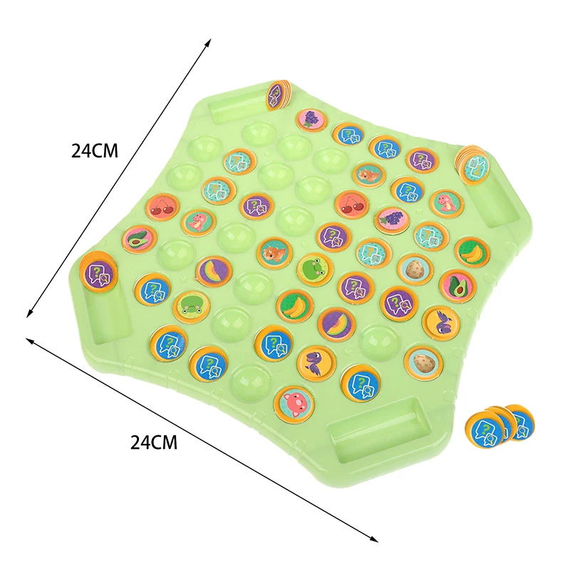 1 Set Children Adult Social Table Game Animal Flip Chess Fun Memory Game Board Games Parent-Child Interactive Family Party Toys