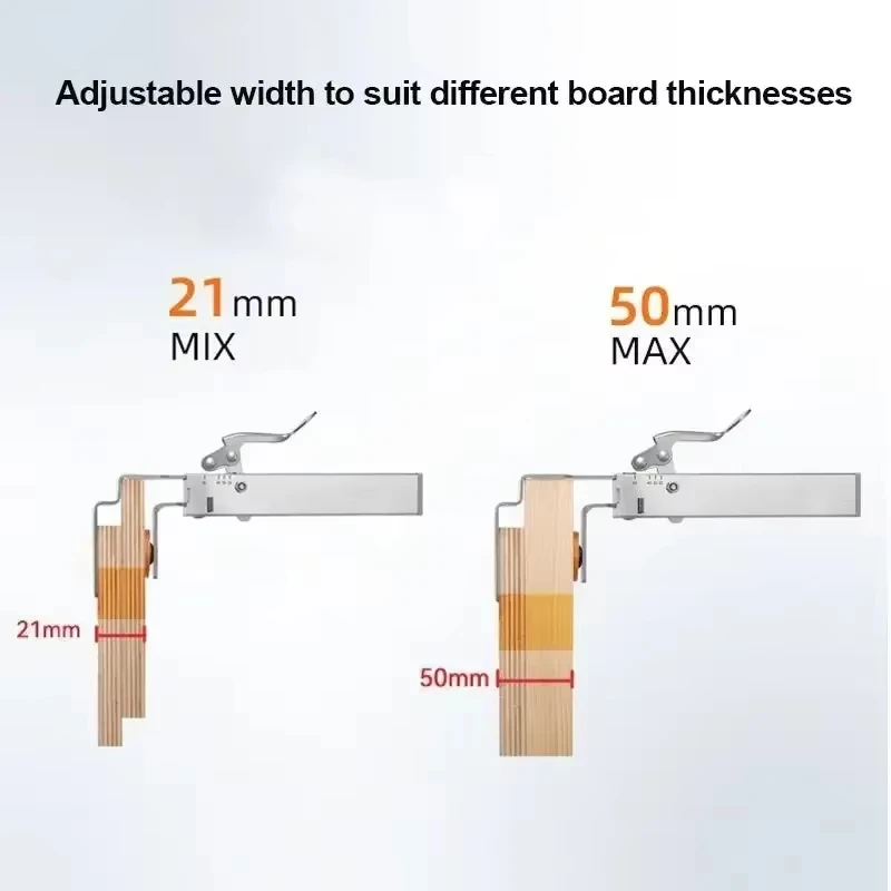 Adjustable Drawer Fixing Clamp Universal Quick-Press Drawer Retainer Clip Drawer Panel Auxiliary Retainer Gripper