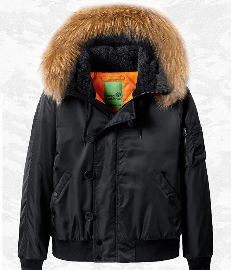Military Fur Collar Hood Warm Tactical Bomber Winter Jackets Men Hooded Male Outwear Coats Windproof Flight Pilot Jackets S-2XL 17 Sc03770d5409043af8dc1de6b6994d861O