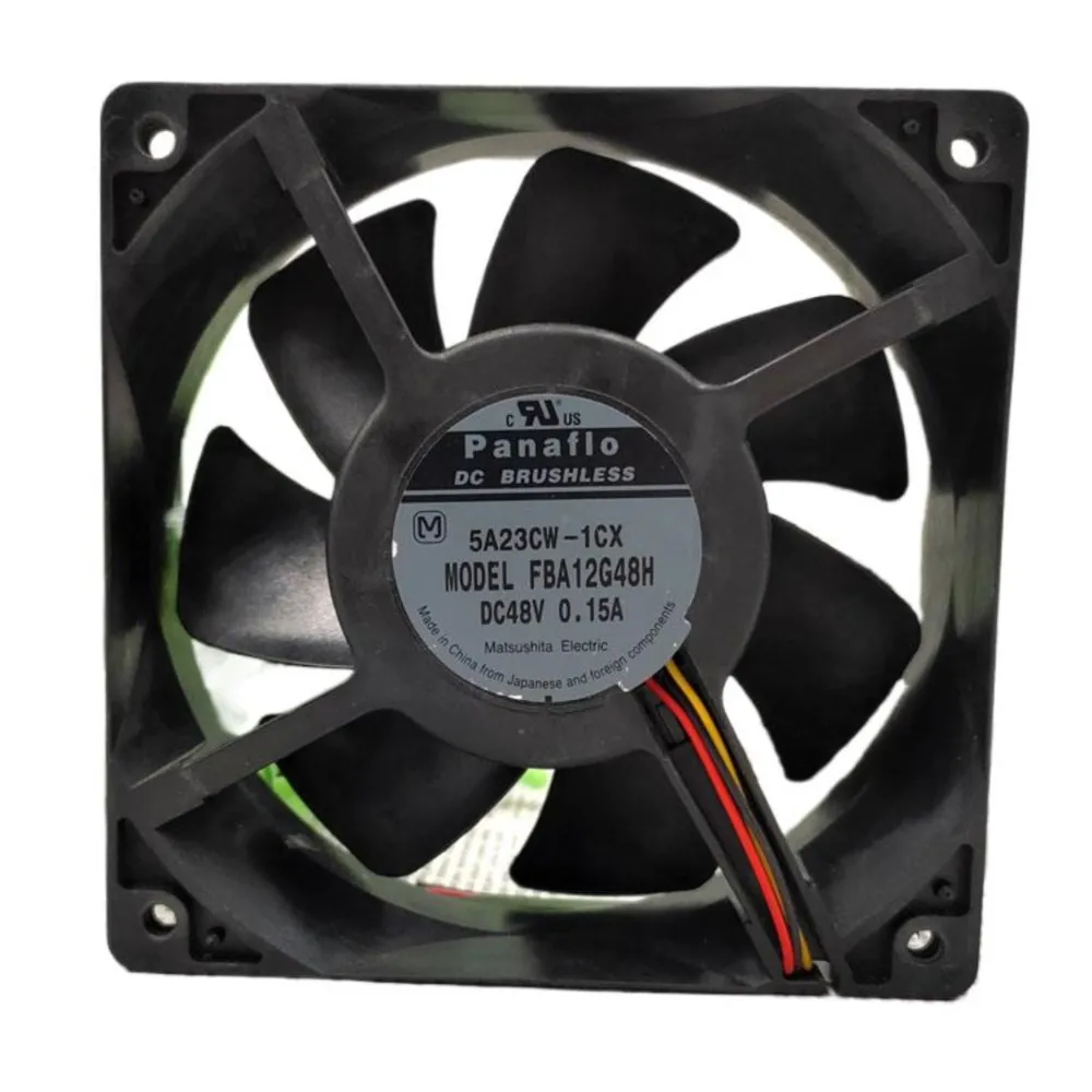 

Для Panaflo FBA12G48H 48 В 0,15a 12038 12 см промышленный охлаждающий вентилятор