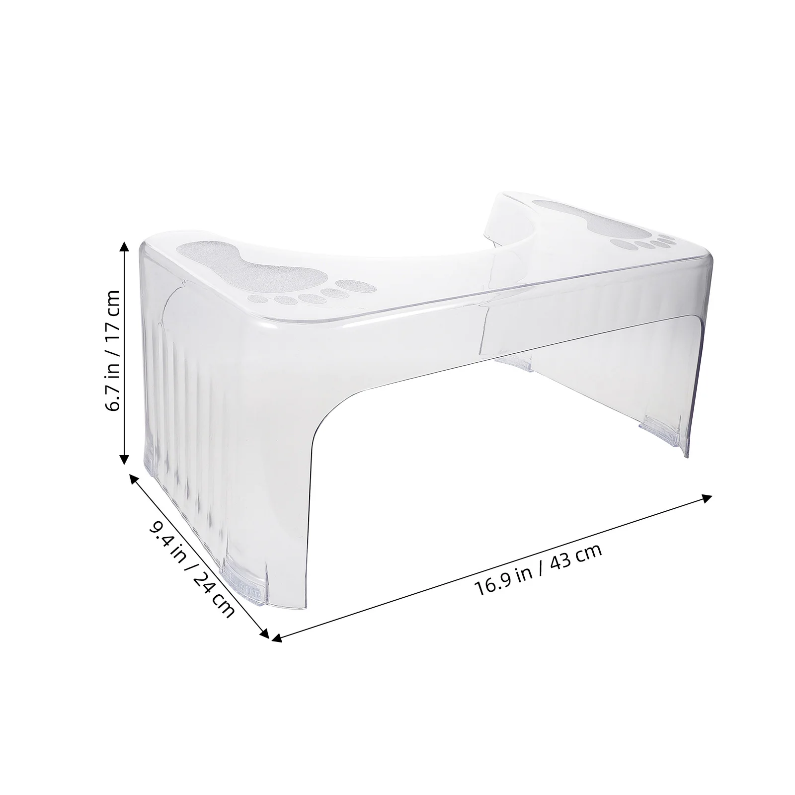 مقعد مرحاض ممتاز للأطفال والكبار، مسند قدم حمام غير قابل للانزلاق لسهولة التدريب على استخدام المرحاض والاستخدام المريح #2