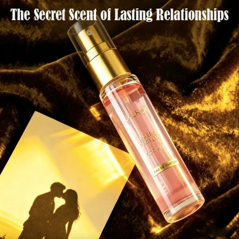 Natural Pheromone Charm Perfume for Men & Women, Long Lasting Elegant Light Scent, Portable Eau de Parfum Spray, Build Romantic