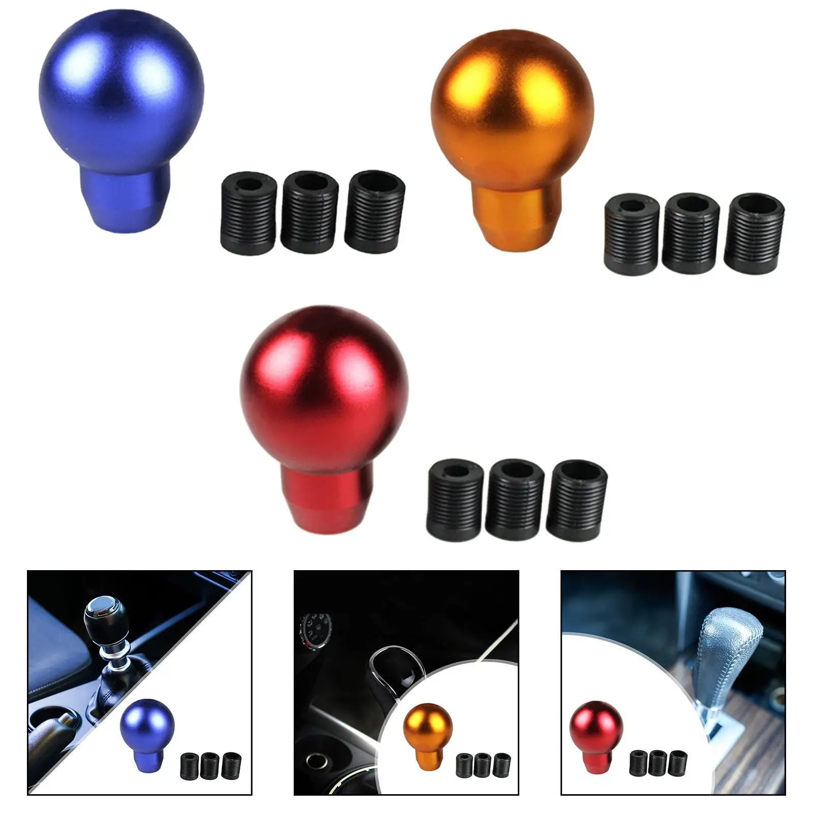 

Модификация ручки переключения передач, аксессуары, ручка переключения передач из алюминиевого сплава, крышка головки, шаровая ручка, автоматическая ручная ручка переключения передач