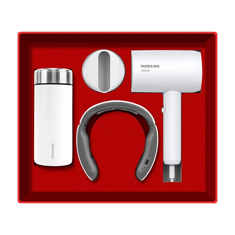 Business Gifts Konka Cervical Spine Instrument Hair Dryer Thermos Cup Set Company Gifts to Customers