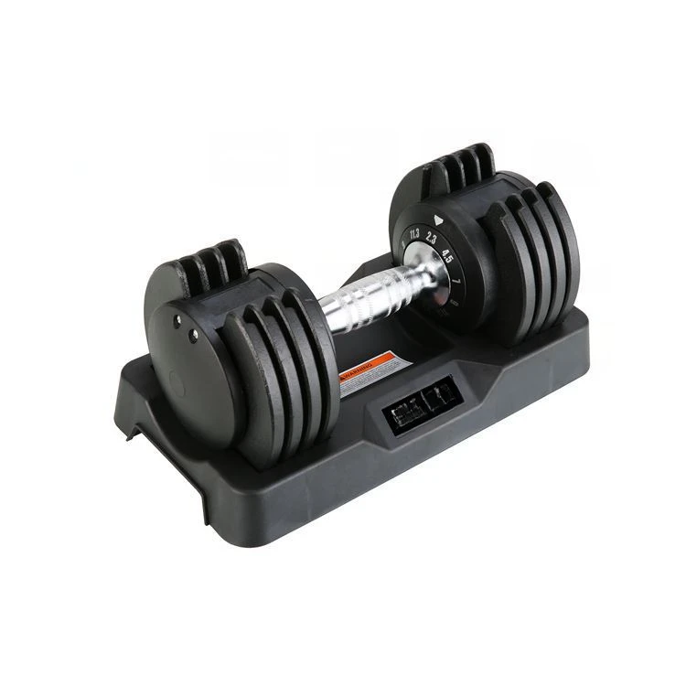 Home fitness equipment, gym cast iron Yaling 11.3KG25kg 5-gear quick weight adjustment dumbbells