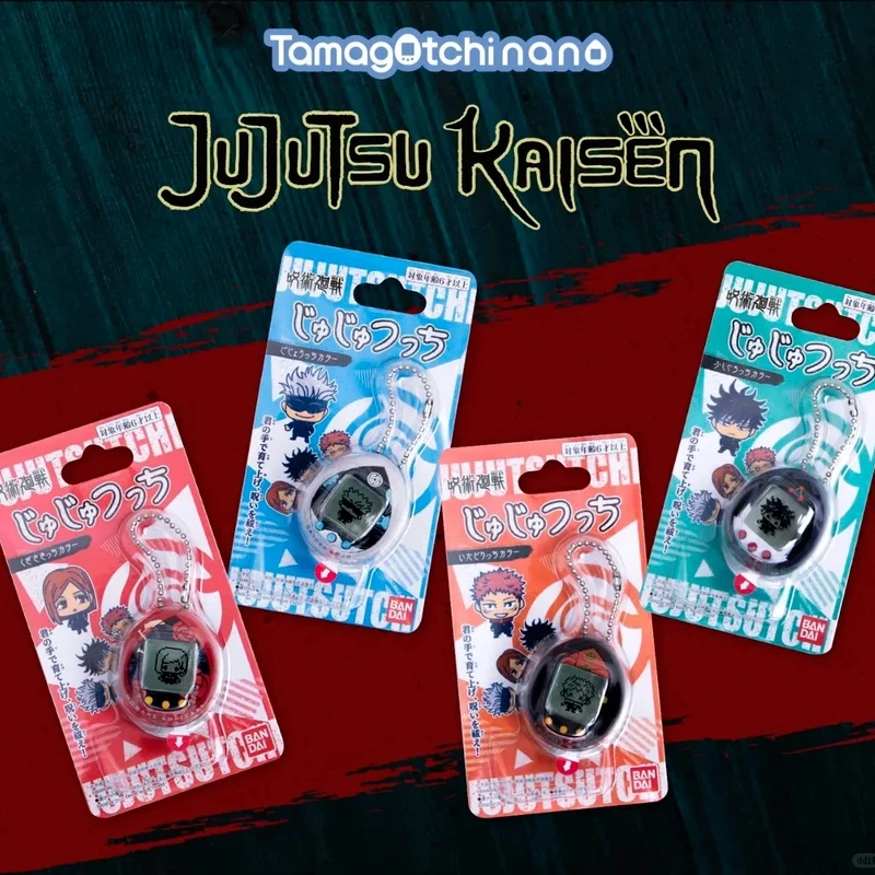 Nouveau véritable Bandai Tamagotchi Jujutsu Kaisen Figure Gojo Satoru Nobara Kugisaki Itadori Yuji périphériques de jeu pour animaux de compagnie consoles de jeux