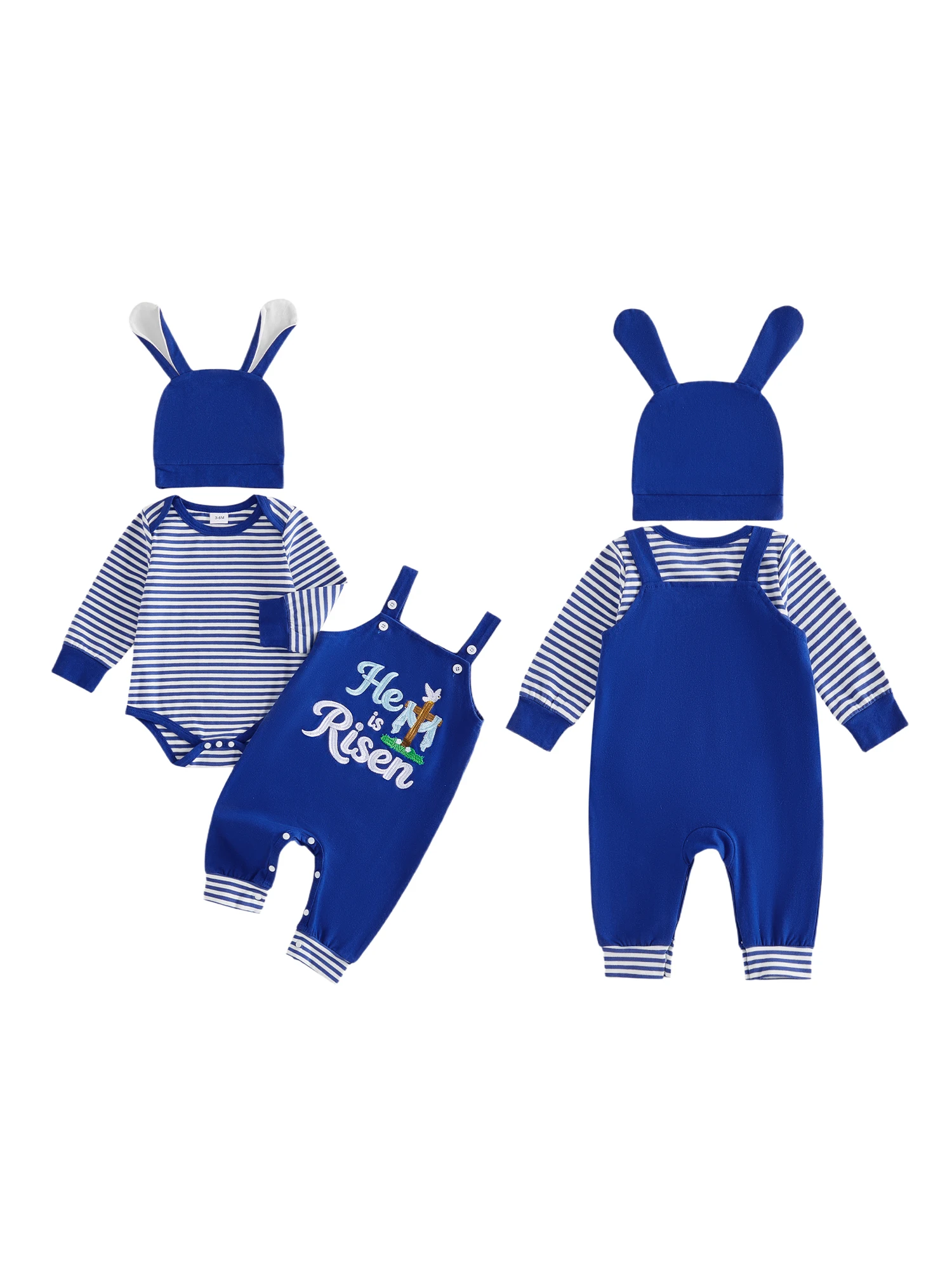 

Пасхальный наряд для маленьких девочек, платье с короткими рукавами с цветочным принтом, повязкой на голову с заячьими ушками и одинаковыми шаровары, комплект из трех предметов на весну