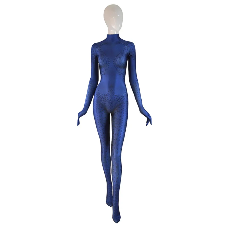 Spandex Halloween Cosplay Traje para adultos e crianças, X-Men, Dias do Futuro, Pós Mistério, Fato Zentai