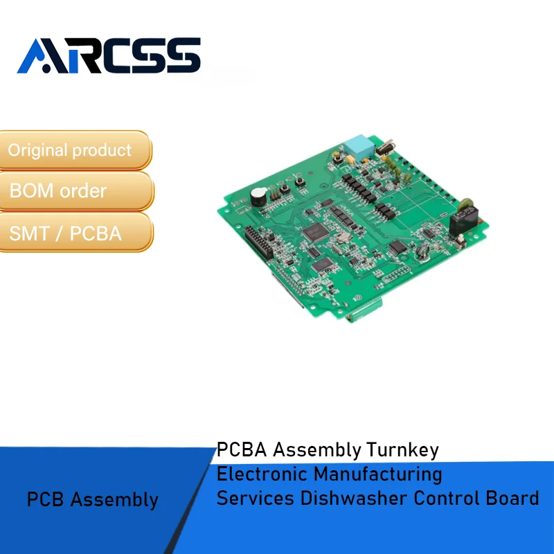 PCBA الجمعية Turnkey خدمات التصنيع الإلكترونية لوحة تحكم غسالة الأطباق
